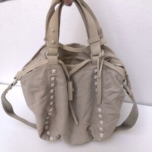 Rookism by rookie Bad beige fabric handbag